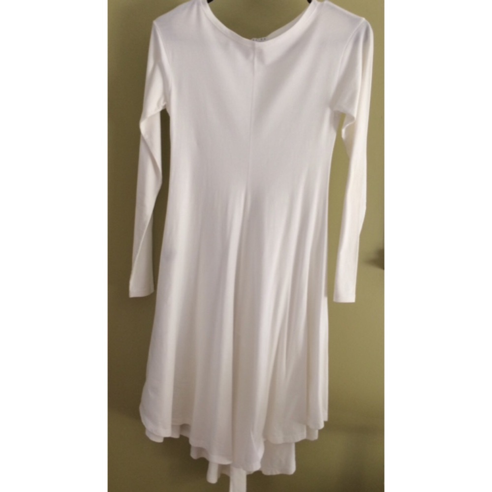 Elm Design white two-piece dress and leggings